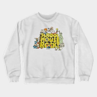 Schoolhouse Rock 70s Crewneck Sweatshirt